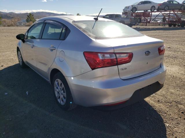 Photo 3 from auction – 2016 KIA RIO LX with VIN KNADM4A38G6640595