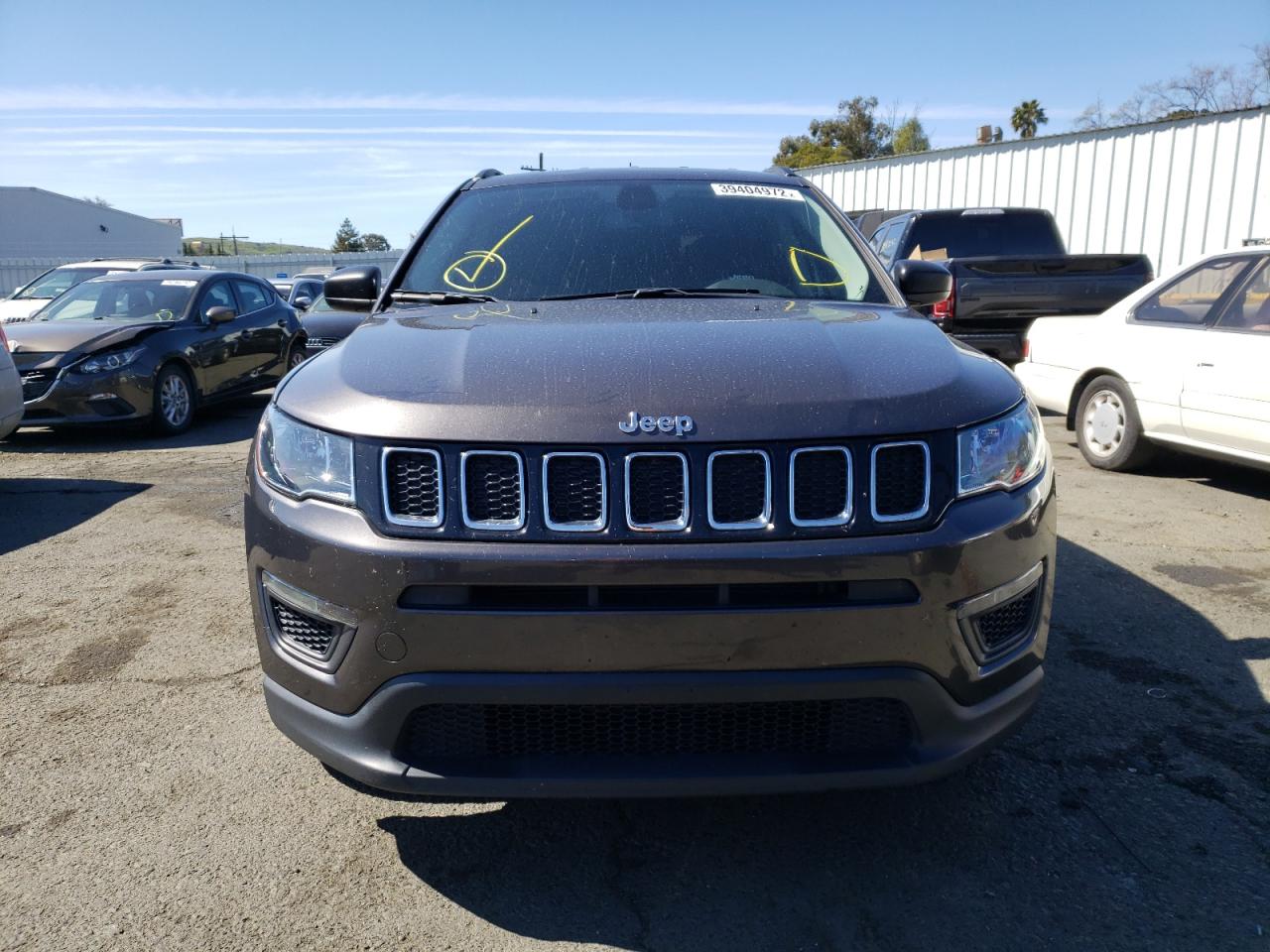 Photo 9 from auction – 2020 JEEP COMPASS SP with VIN 3C4NJCABXLT121713