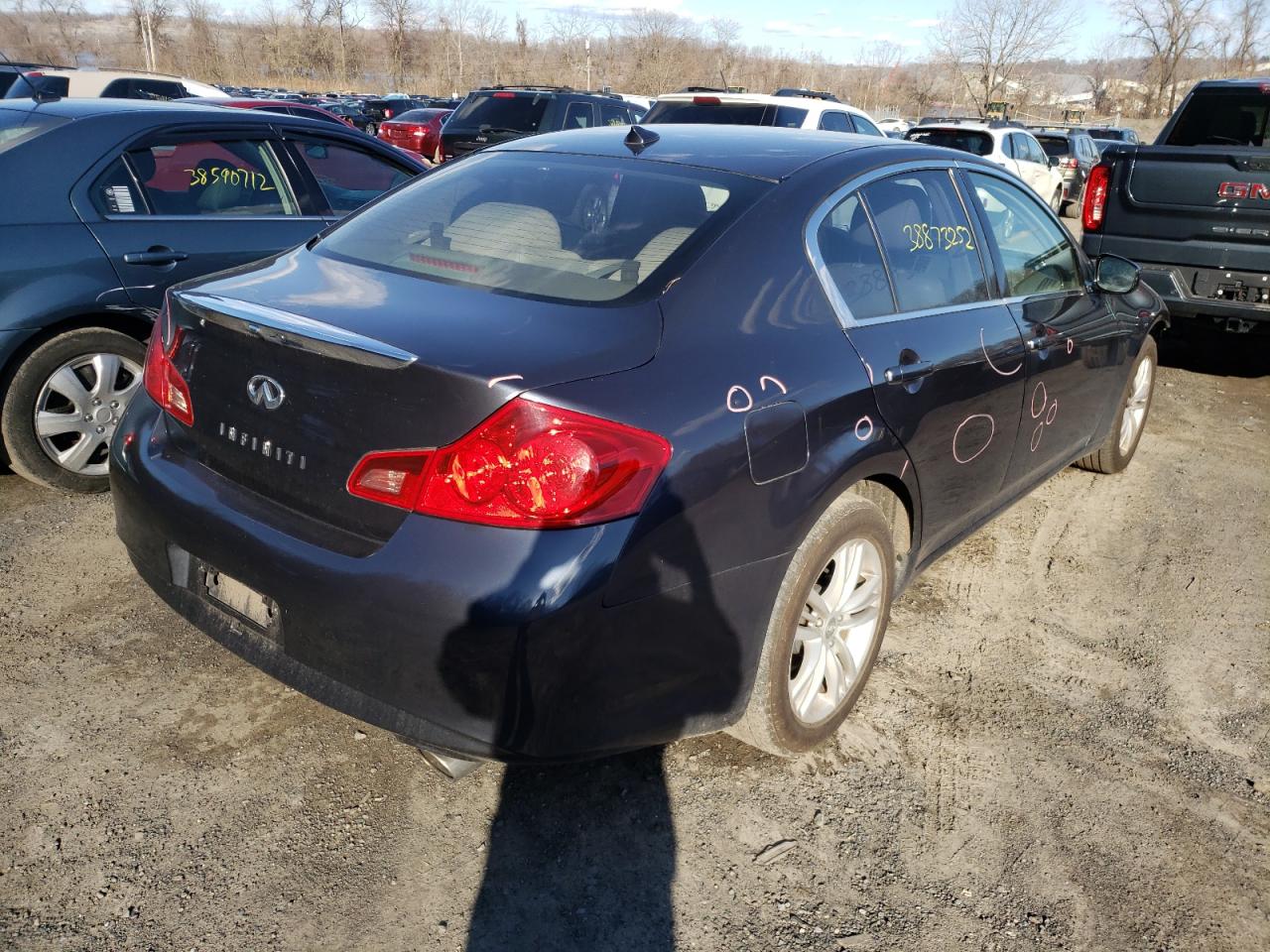 Photo 4 from auction – 2012 INFINITI G25 with VIN JN1DV6AR3CM730228