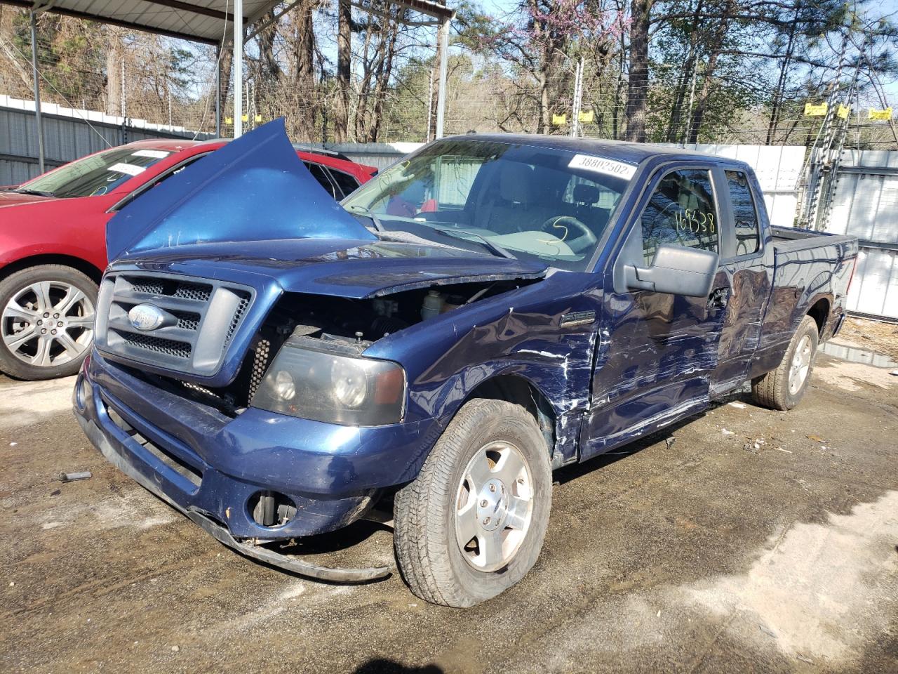 Photo 2 from auction – 2008 FORD F150 with VIN 1FTRX12V98FA60059