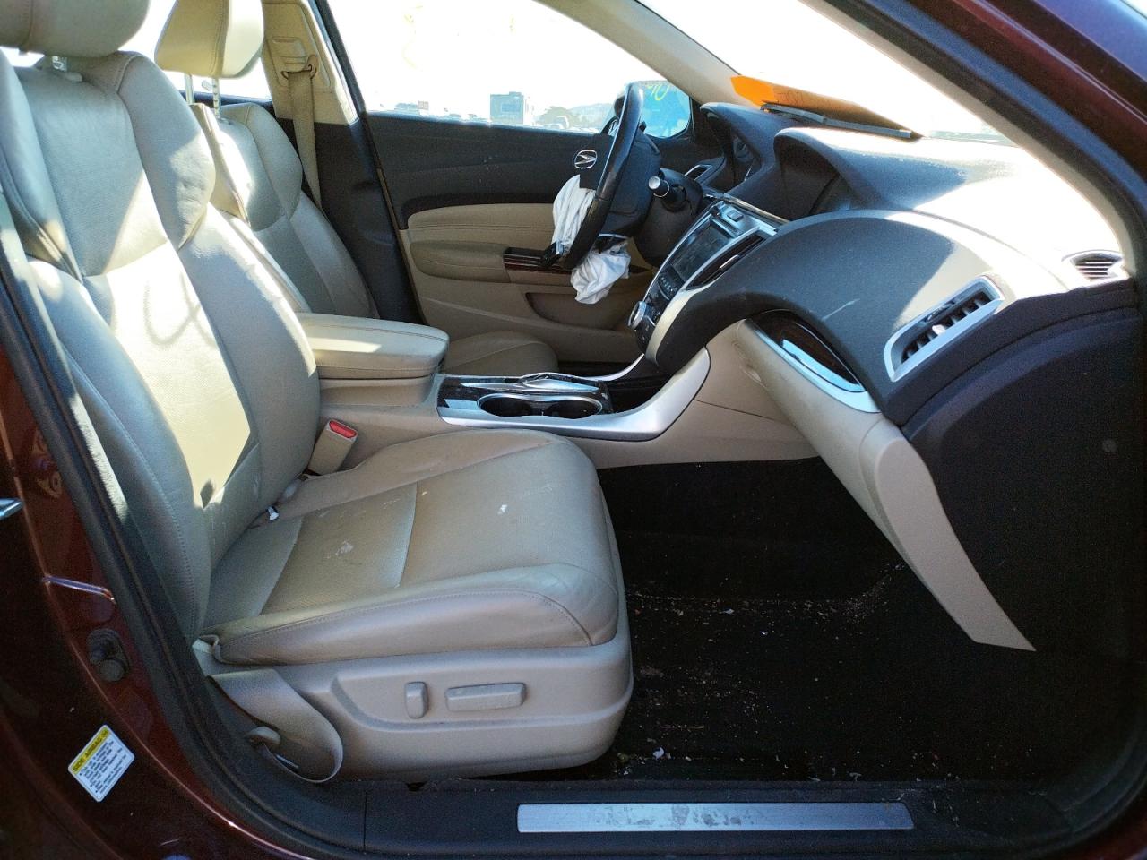 Photo 5 from auction – 2015 ACURA TLX TECH with VIN 19UUB2F5XFA001736