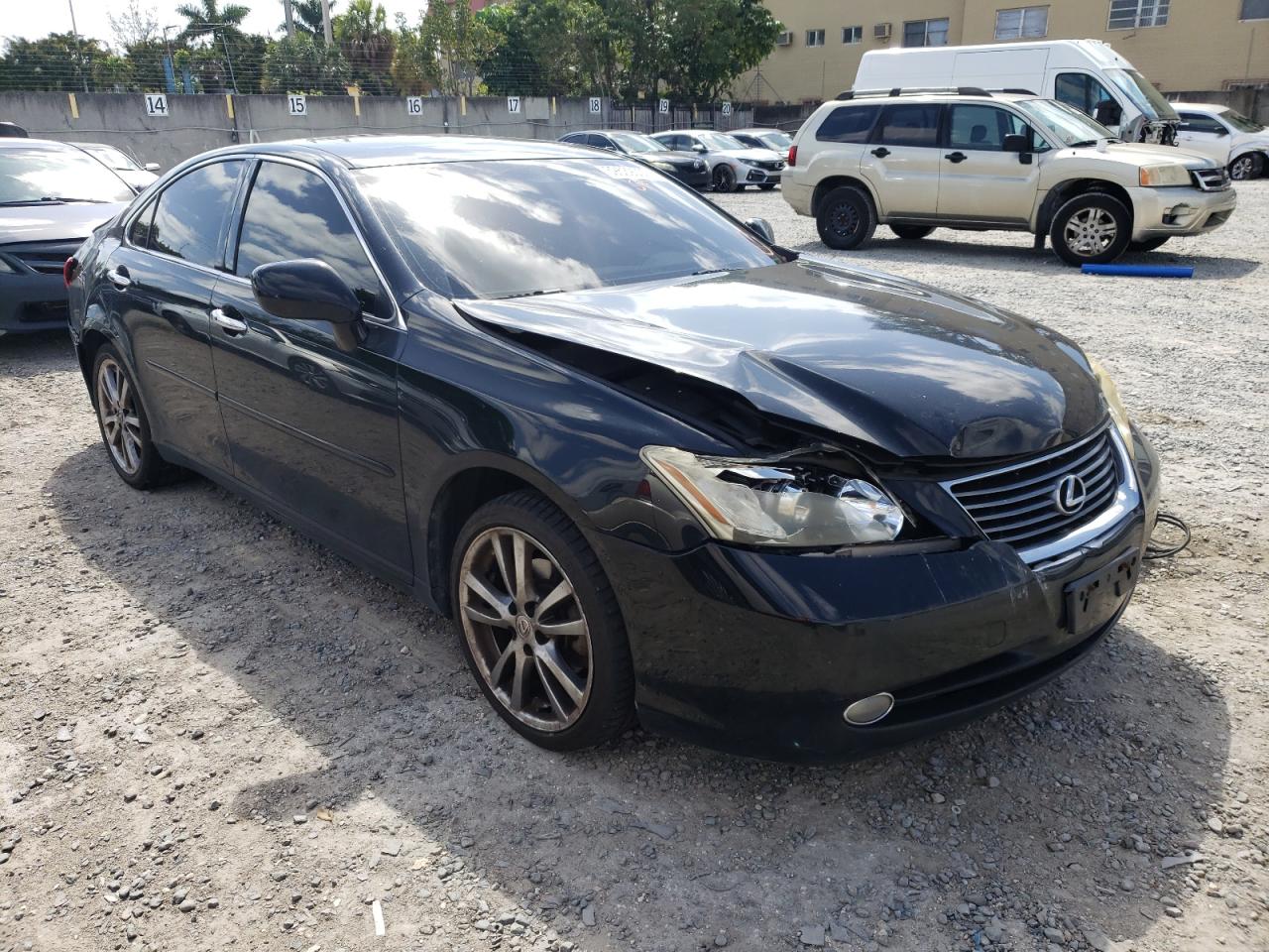 LEXUS ES 350 2007 with VIN JTHBJ46G172052378 - Photo from auction