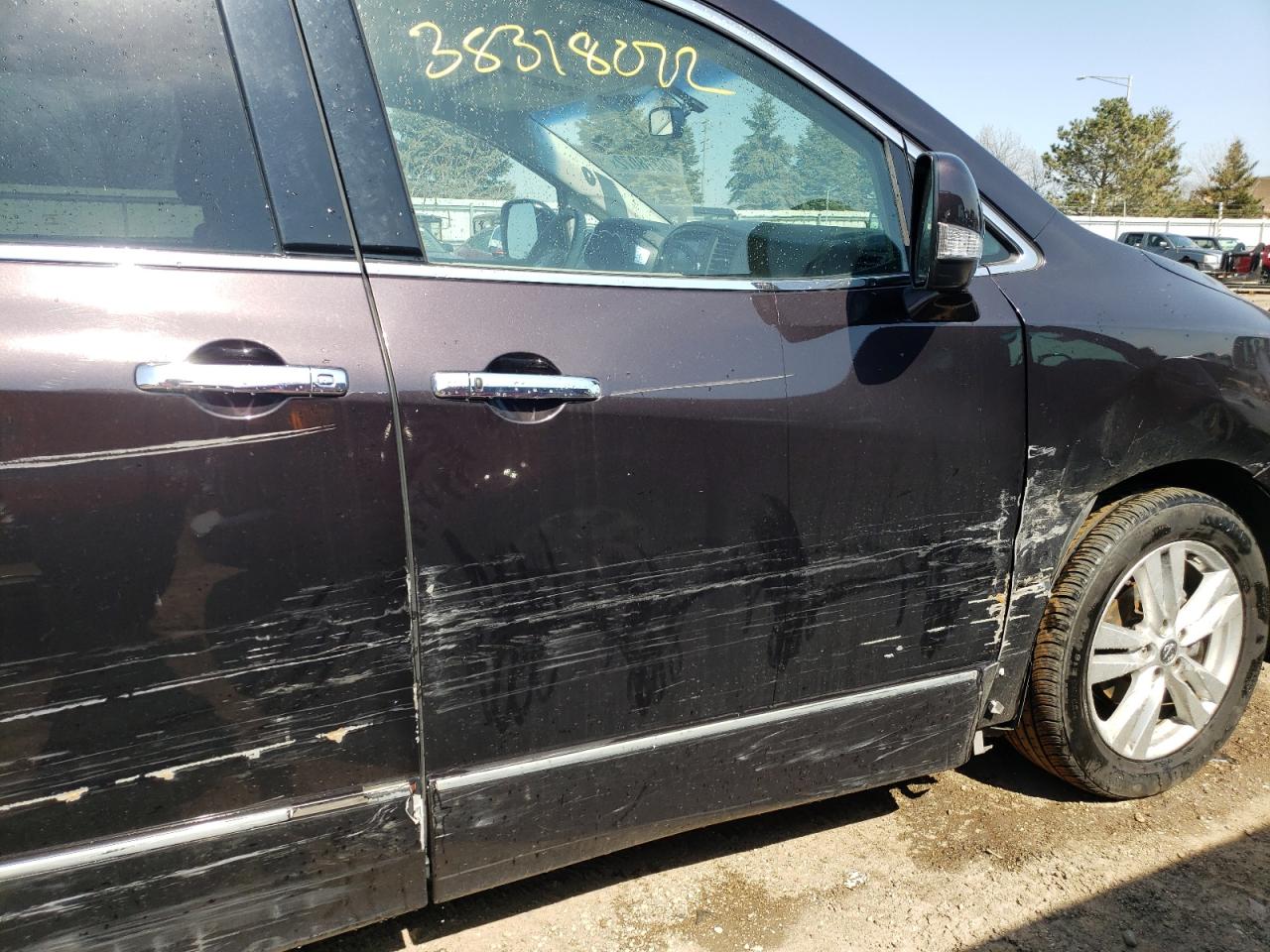 Photo 9 from auction – 2011 NISSAN QUEST S with VIN JN8AE2KP8B9009396