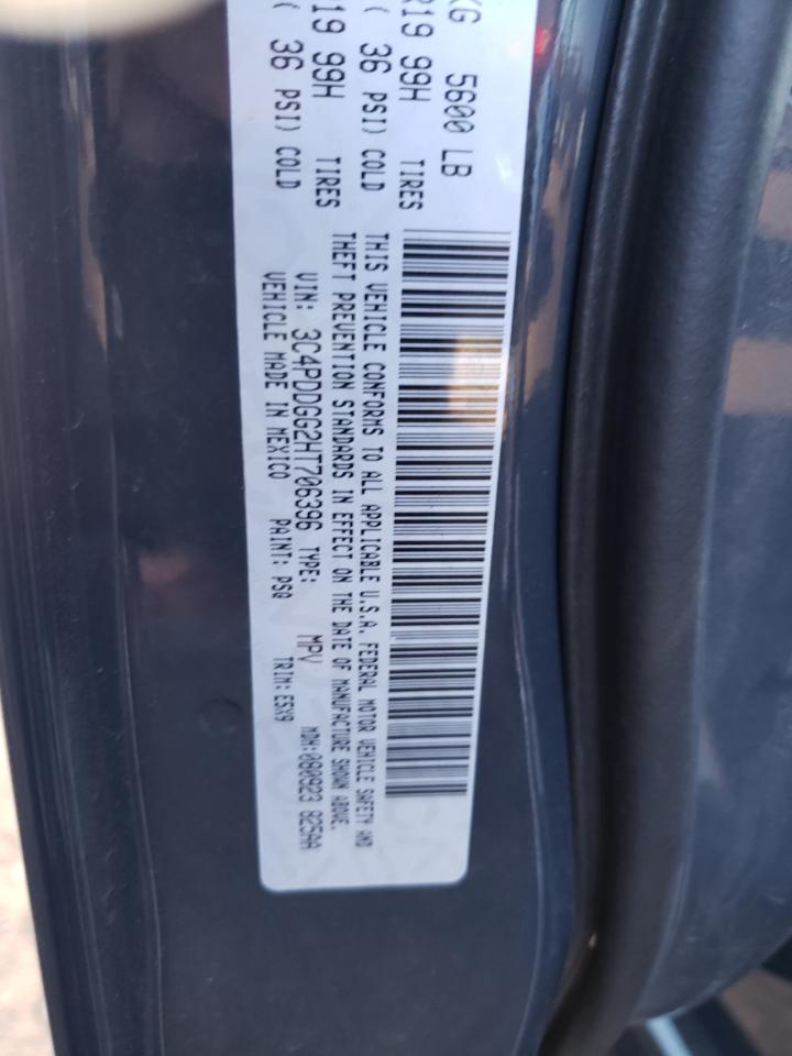 Photo 10 from auction – 2017 DODGE JOURNEY CR with VIN 3C4PDDGG2HT706396