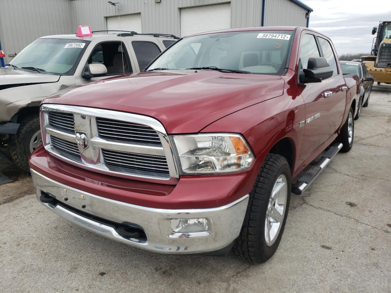 Photo 2 from auction – 2011 DODGE RAM 1500 with VIN 1D7RV1CT7BS557862