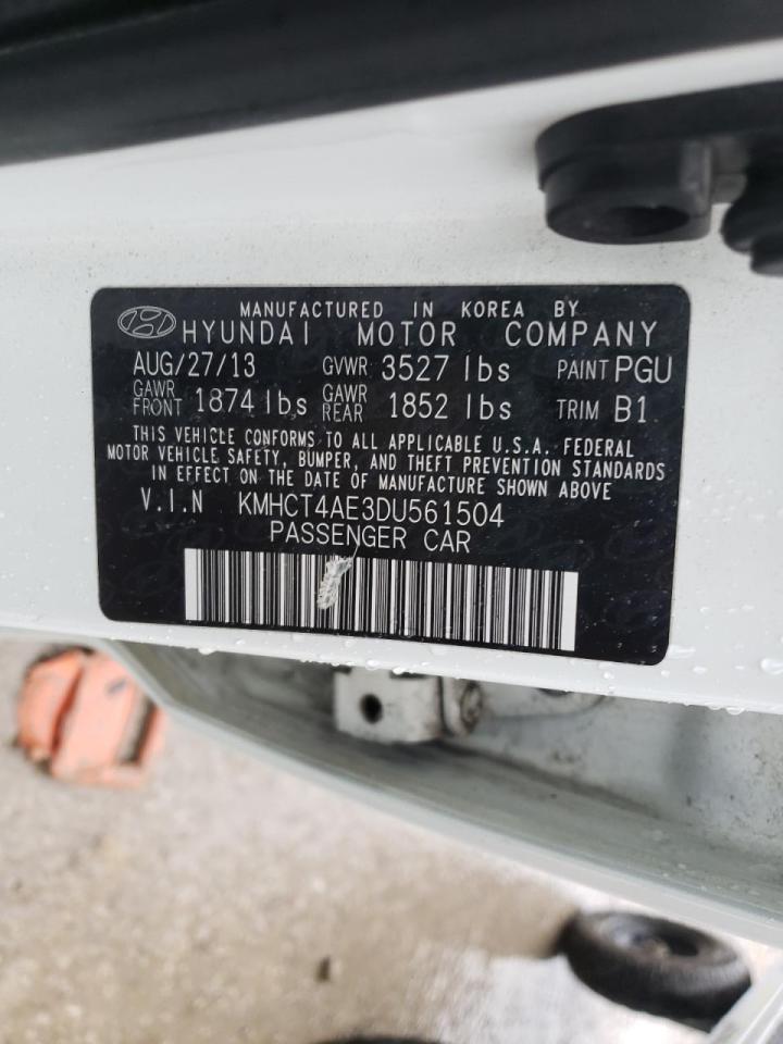 Photo 10 from auction – 2013 HYUNDAI ACCENT GLS with VIN KMHCT4AE3DU561504