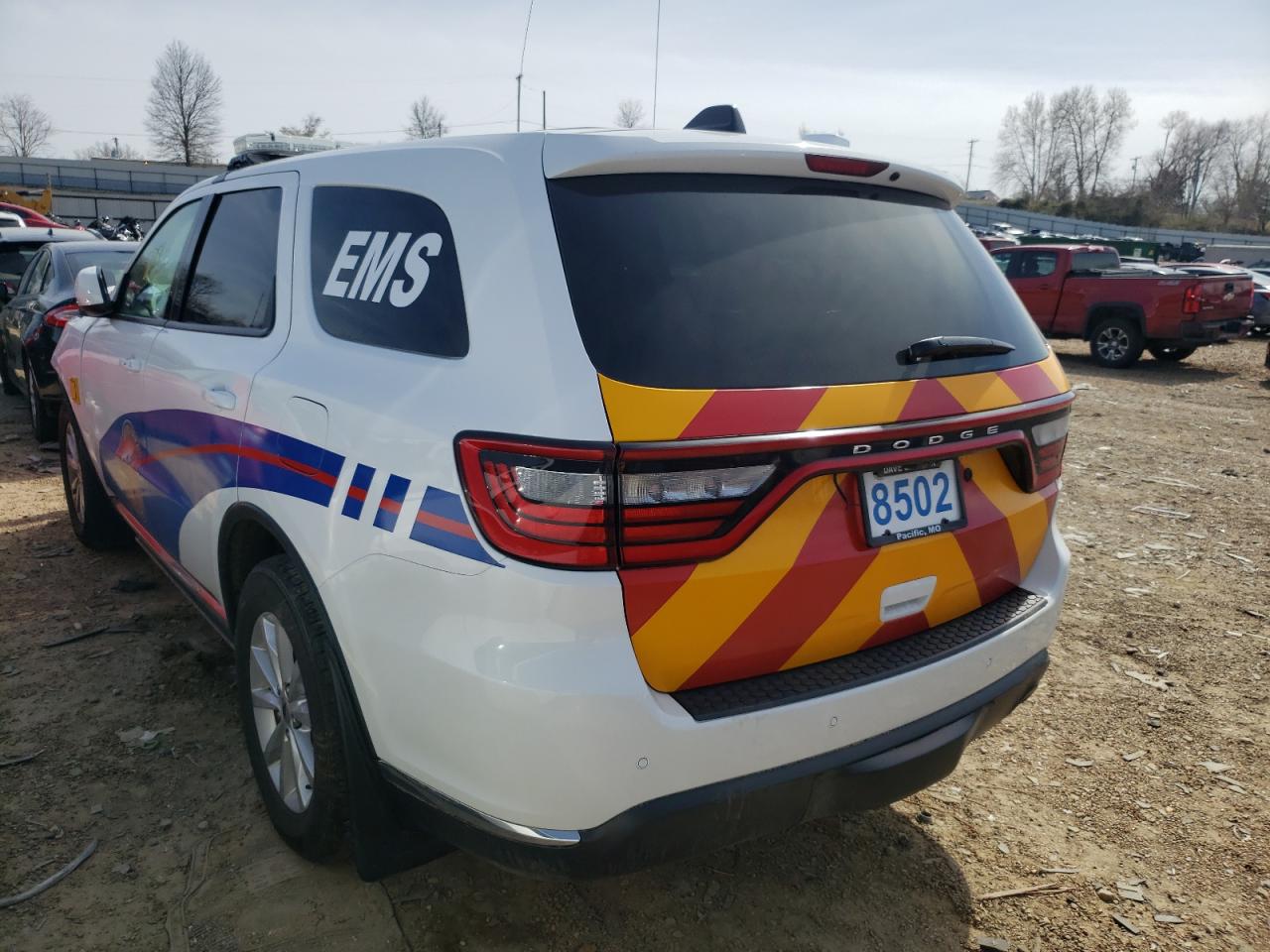 Photo 3 from auction – 2019 DODGE DURANGO SS with VIN 1C4RDJFG8KC685260