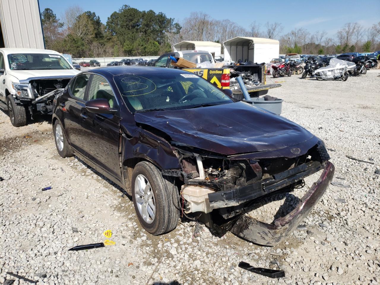 Photo 1 from auction – 2013 KIA OPTIMA LX with VIN 5XXGM4A7XDG210583
