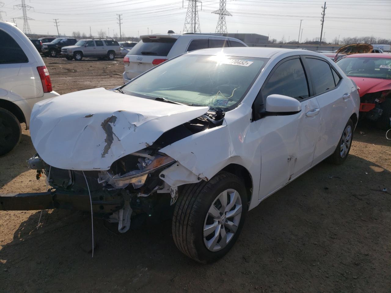 Photo 2 from auction – 2016 TOYOTA COROLLA L with VIN 5YFBURHE1GP544931