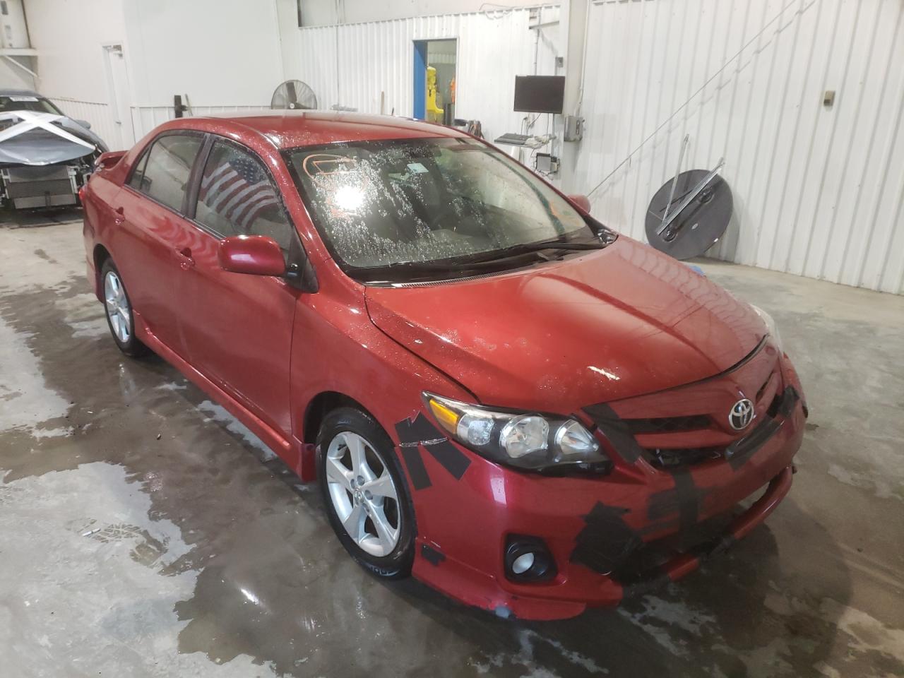 TOYOTA COROLLA 2W 2012 with VIN 5YFBU4EE8CP032357 - Photo from auction