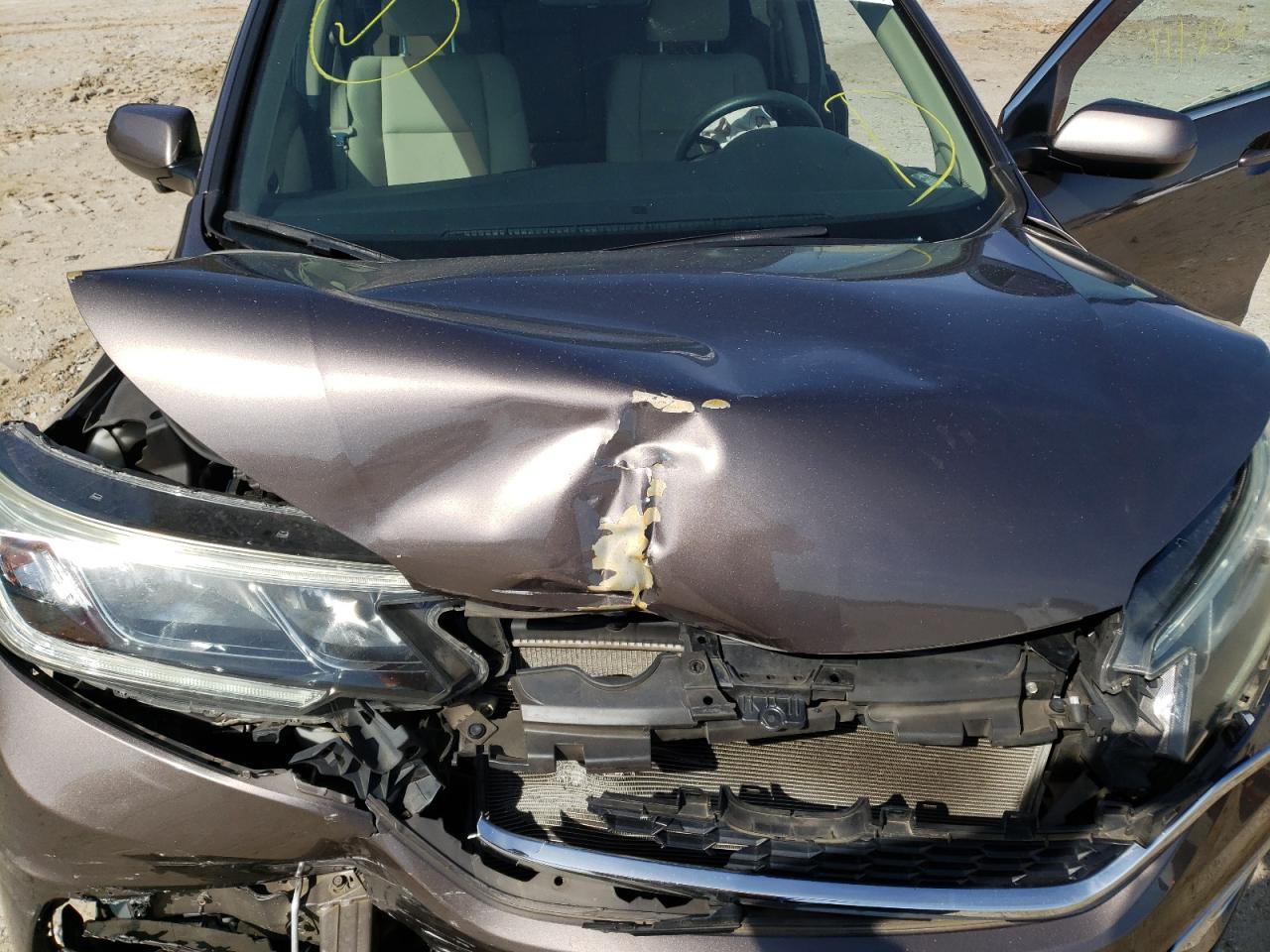Photo 7 from auction – 2015 HONDA CR-V EX with VIN 2HKRM3H59FH533831