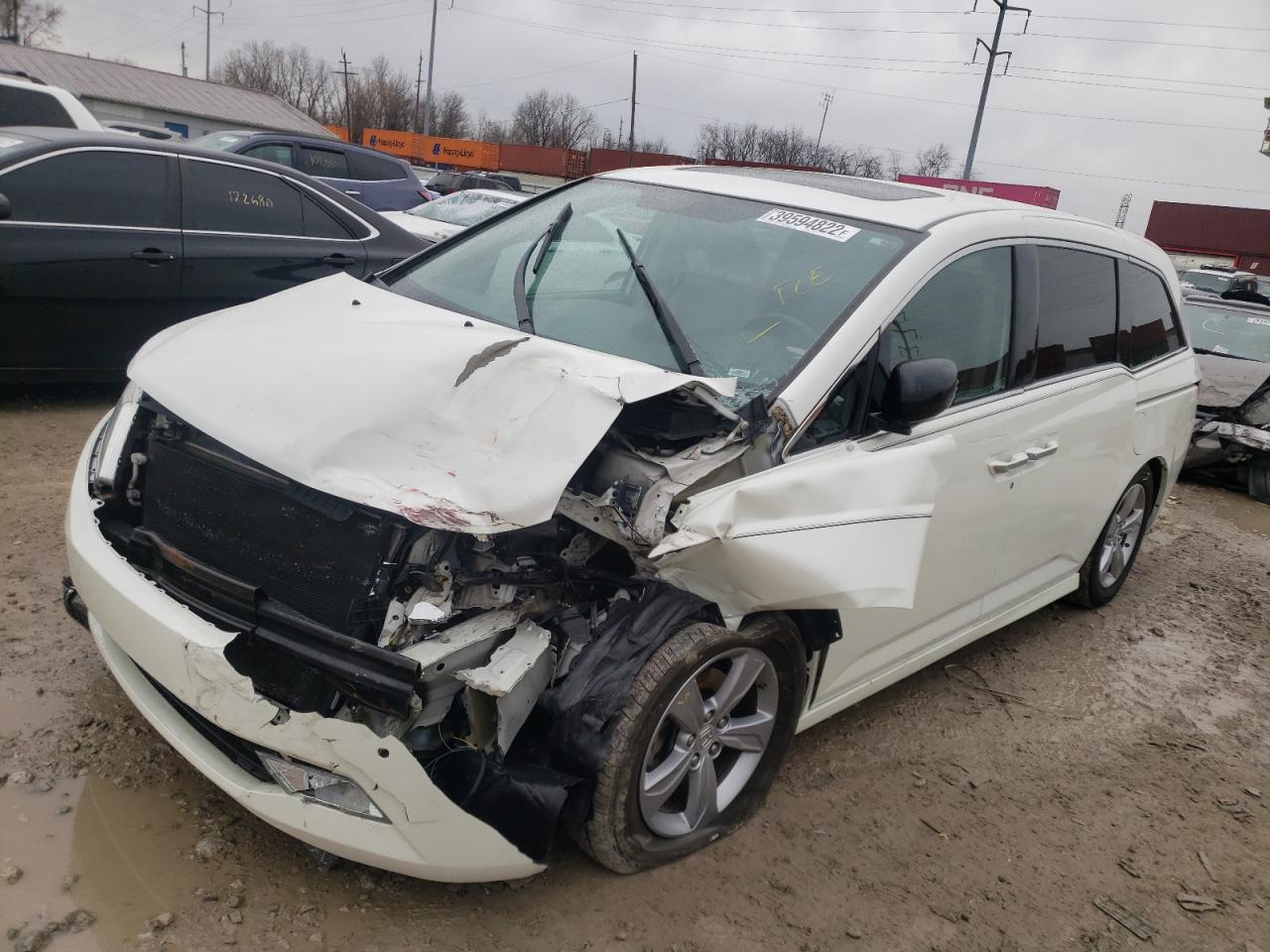 Photo 9 from auction – 2013 HONDA ODYSSEY TO with VIN 5FNRL5H95DB085035