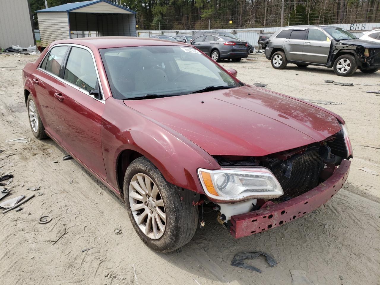 CHRYSLER 300 2012 with VIN 2C3CCAAG6CH142492 - Photo from auction