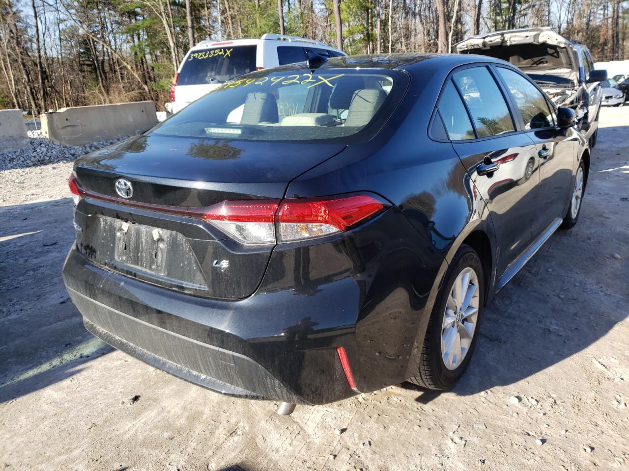 Photo 4 from auction – 2021 TOYOTA COROLLA LE with VIN JTDVPMAE2MJ133829
