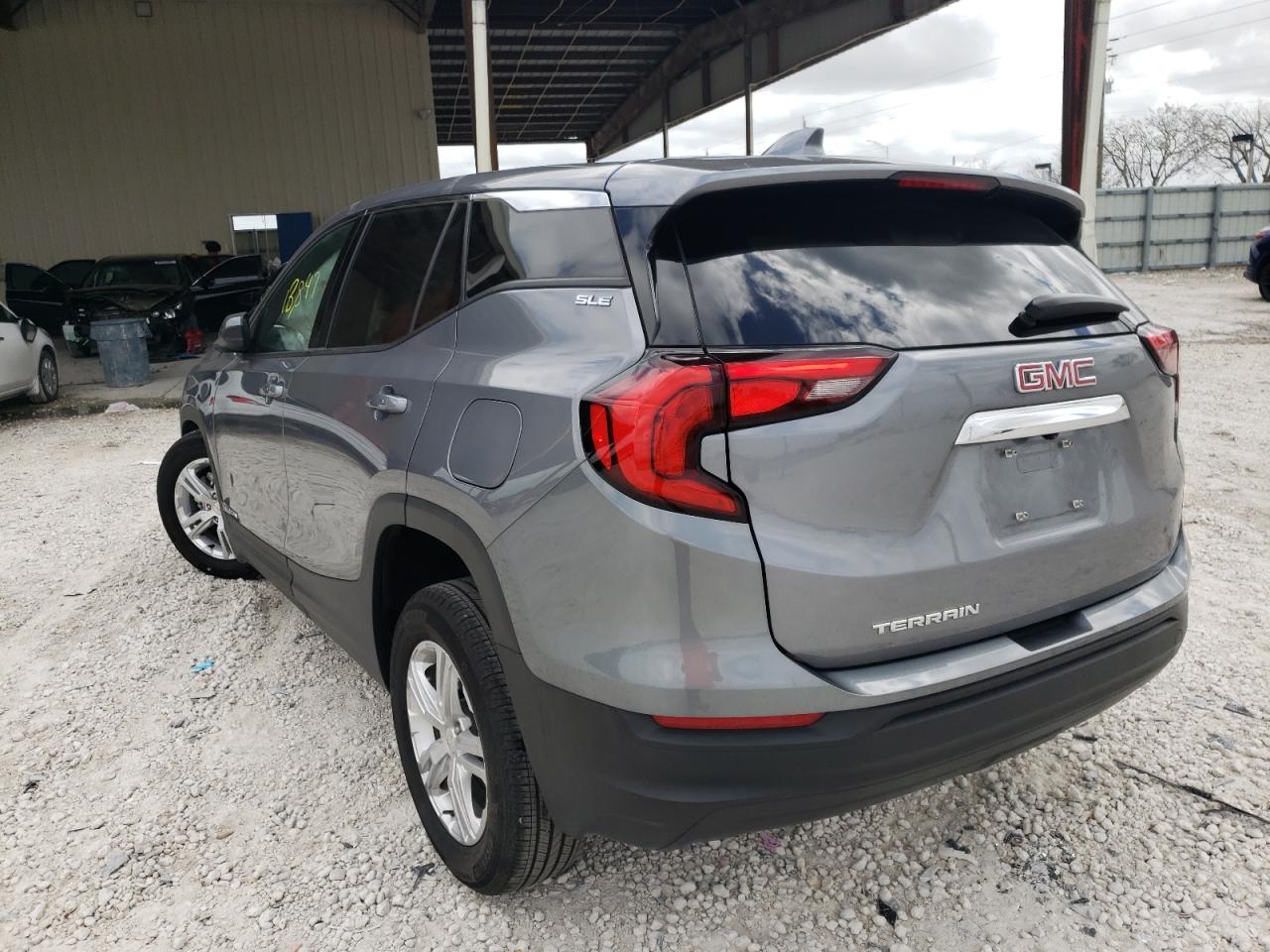 Photo 3 from auction – 2020 GMC TERRAIN SL with VIN 3GKALMEV4LL299804