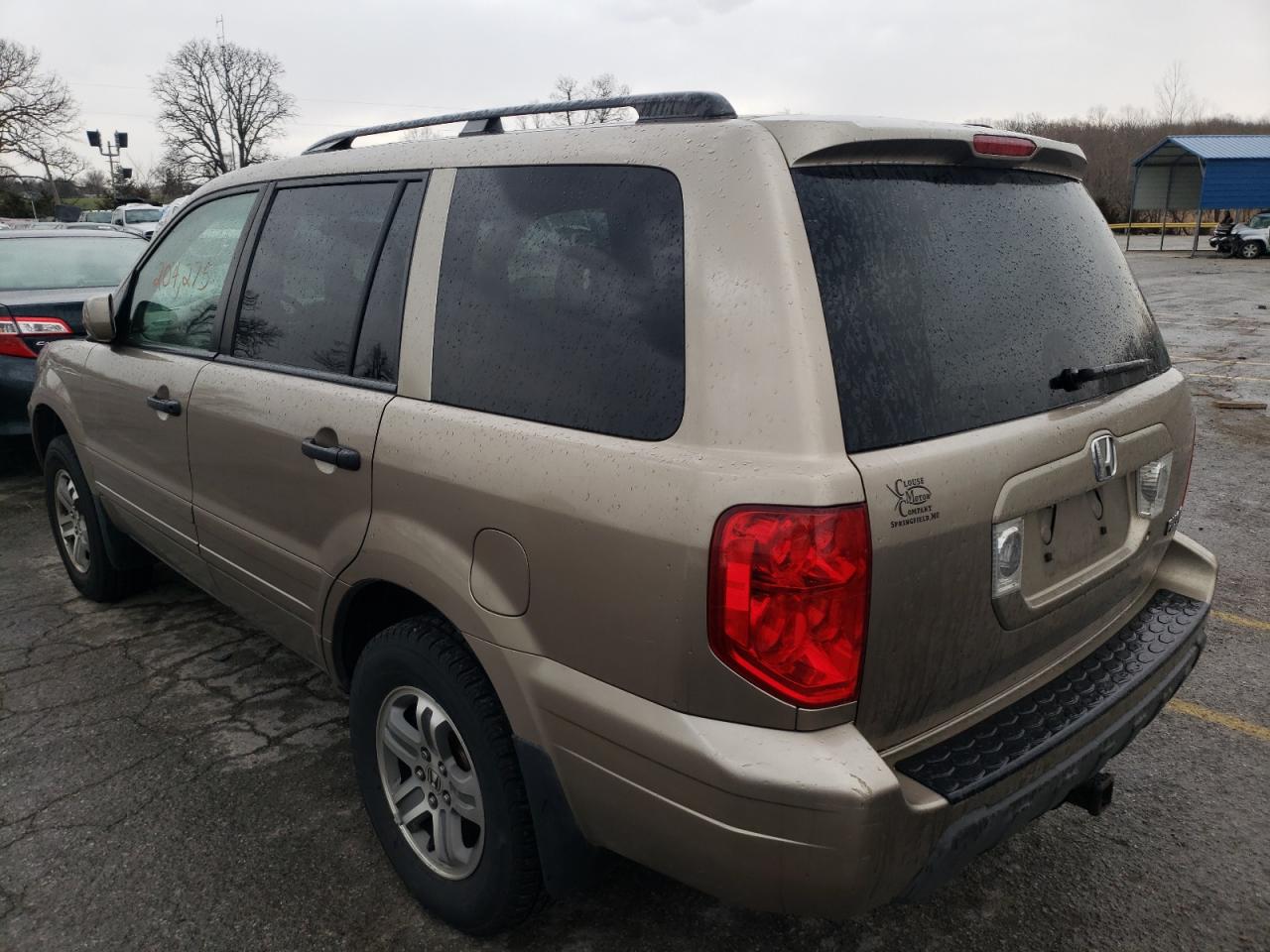 Photo 3 from auction – 2005 HONDA PILOT EXL with VIN 2HKYF18565H508510
