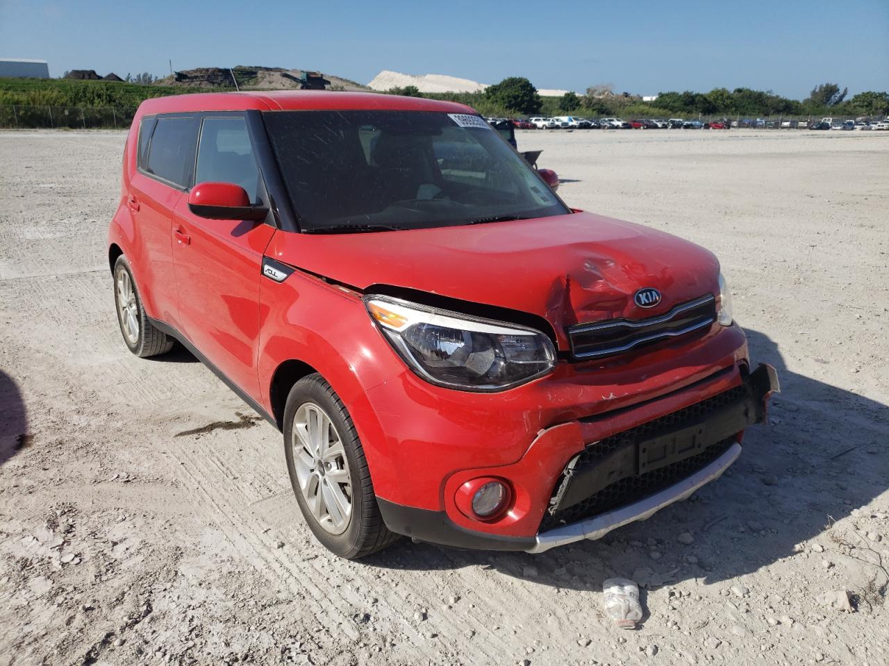KIA SOUL + 2017 with VIN KNDJP3A57H7444510 - Photo from auction