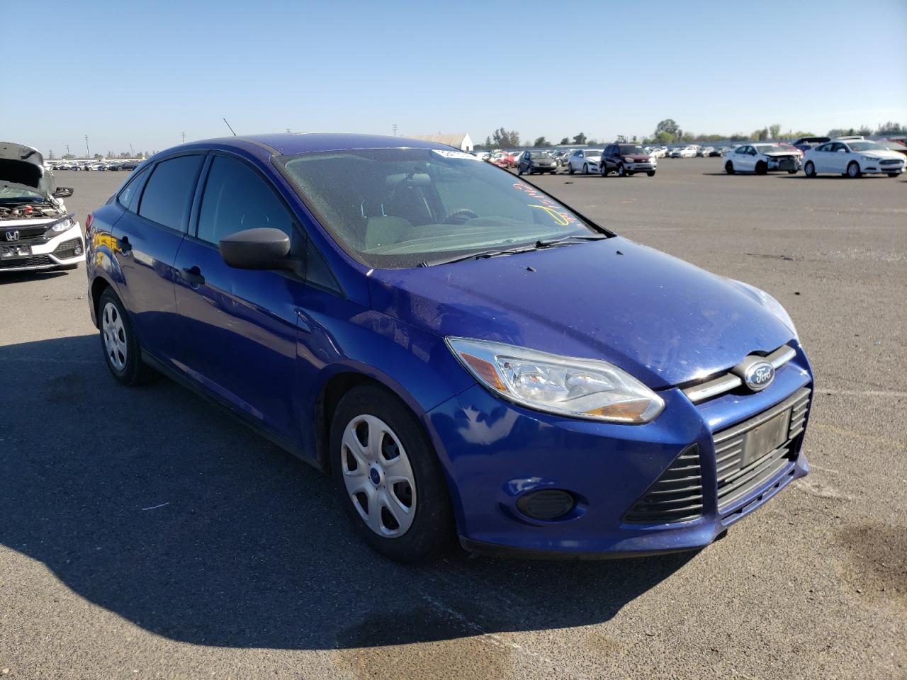 FORD FOCUS S 2012 with VIN 1FAHP3E28CL468545 - Photo from auction