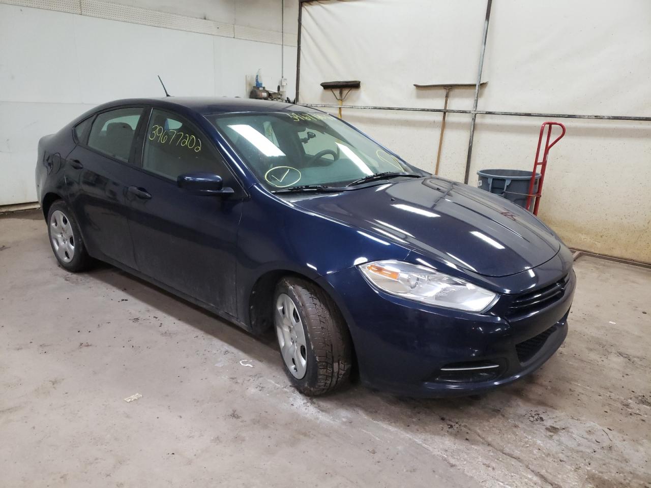 DODGE DART SE 2013 with VIN 1C3CDFAA1DD119612 - Photo from auction