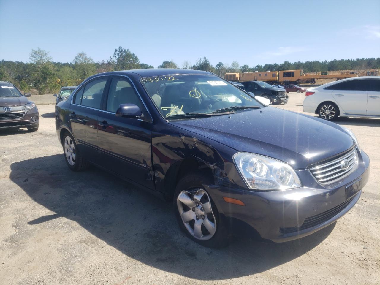 KIA OPTIMA LX 2006 with VIN KNAGE123765067247 - Photo from auction