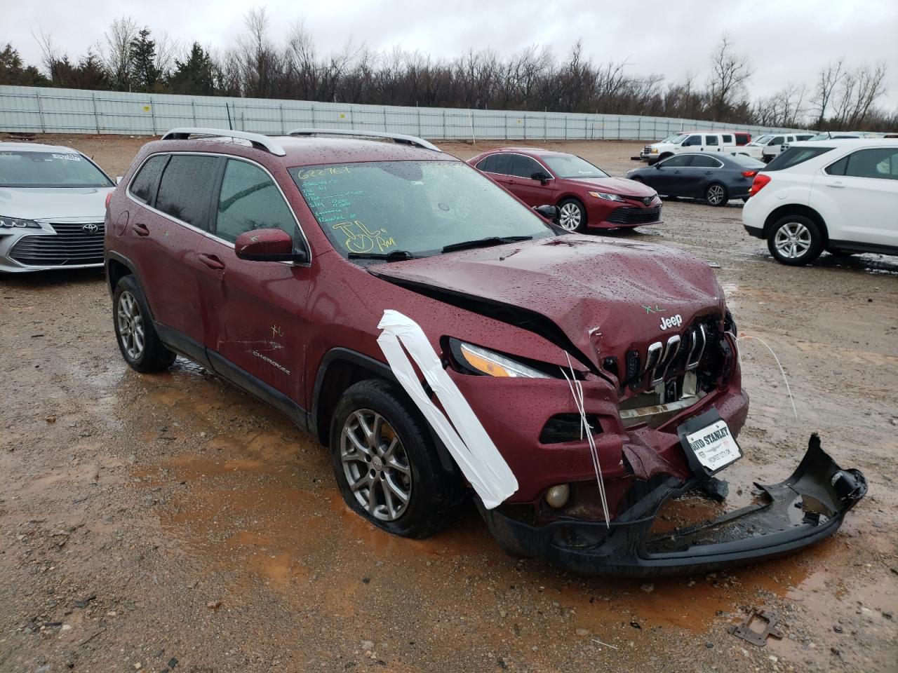 JEEP CHEROKEE L 2018 with VIN 1C4PJLLB6JD622767 - Photo from auction