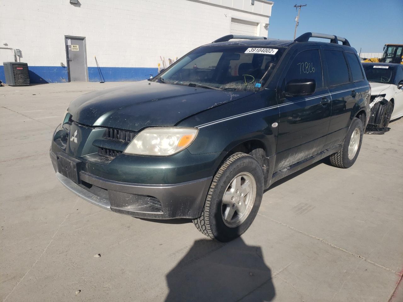 Photo 2 from auction – 2006 MITSUBISHI OUTLANDER with VIN JA4LZ31F96U036269