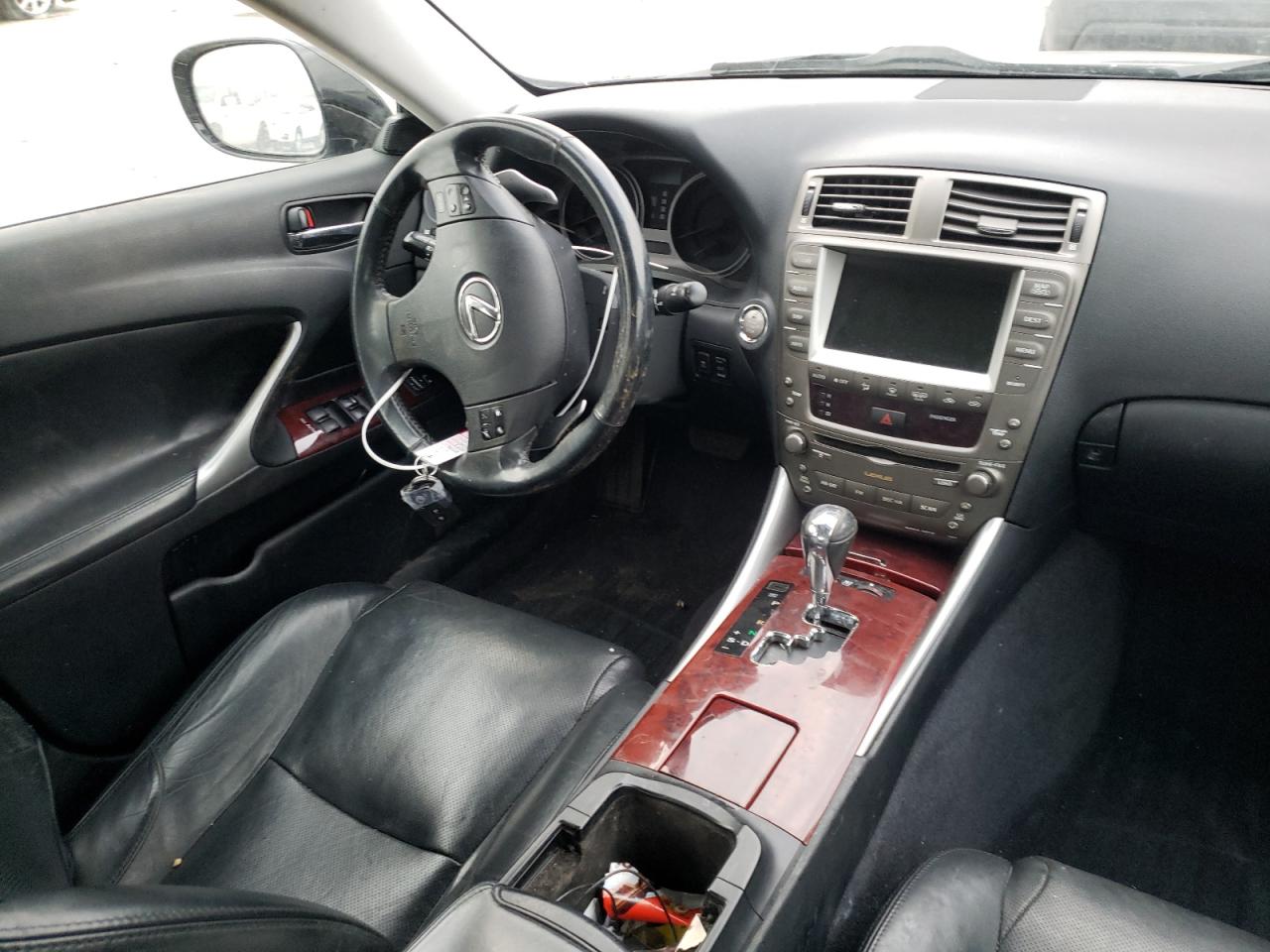 Photo 9 from auction – 2008 LEXUS IS 250 with VIN JTHCK262685026627