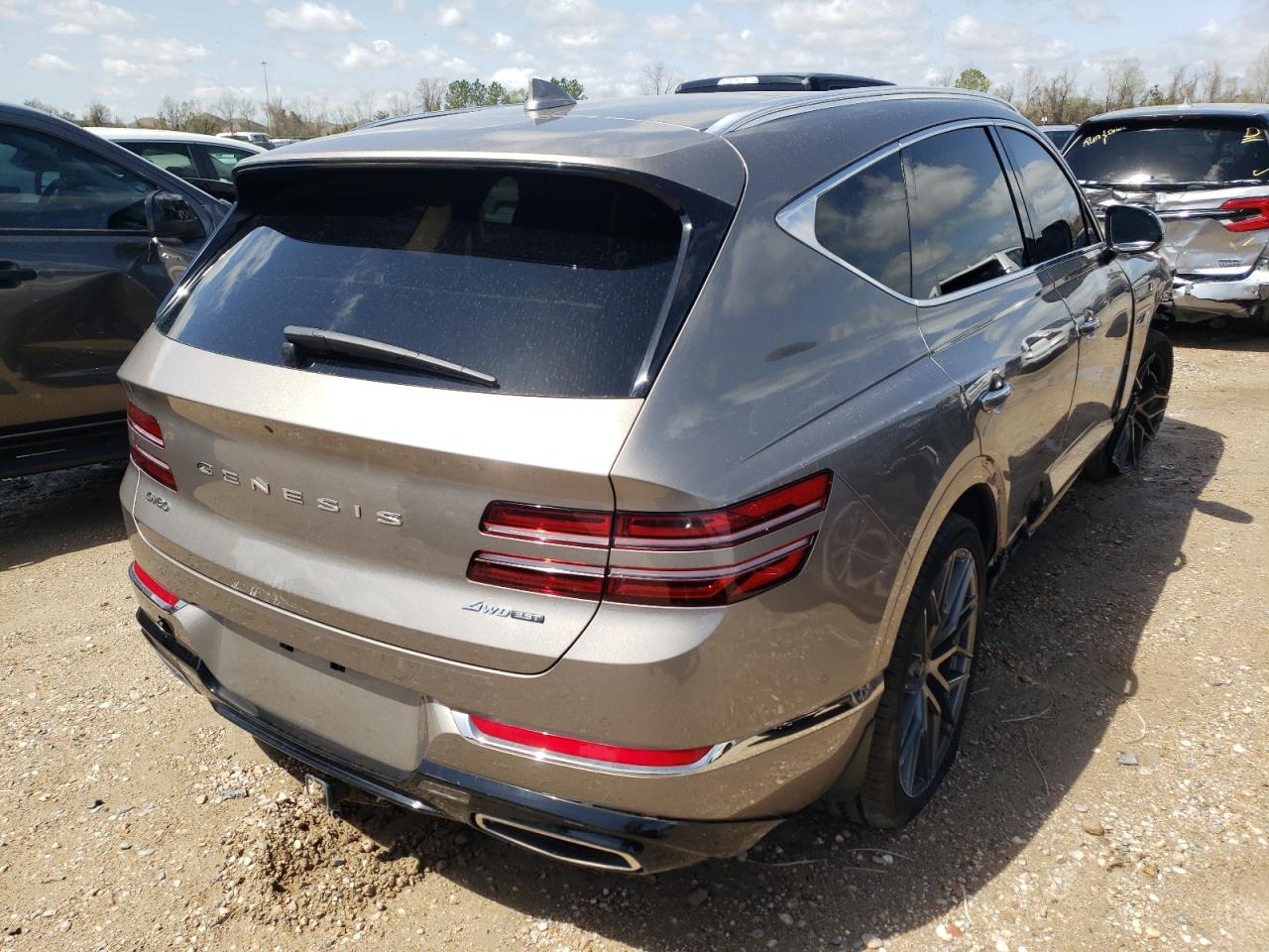 Photo 4 from auction – 2021 GENESIS GV80 BASE with VIN KMUHCESC9MU051071