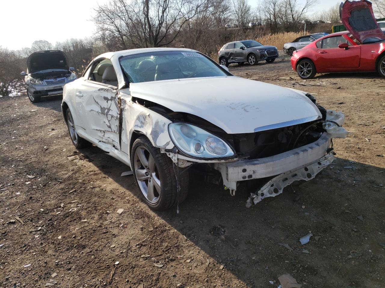 LEXUS SC 430 2003 with VIN JTHFN48Y630038042 - Photo from auction