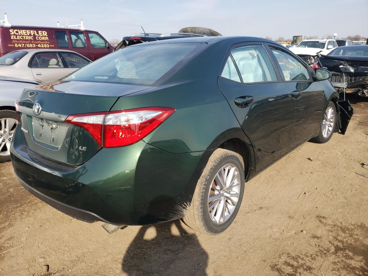 Photo 4 from auction – 2015 TOYOTA COROLLA L with VIN 2T1BURHE8FC255558