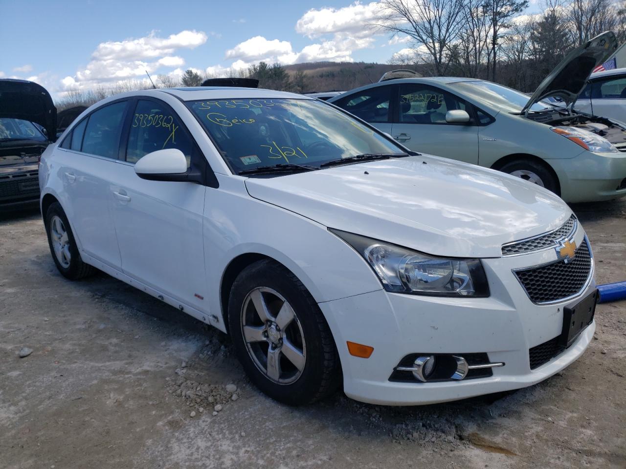 Photo 1 from auction – 2012 CHEVROLET CRUZE LT with VIN 1G1PF5SC9C7401102