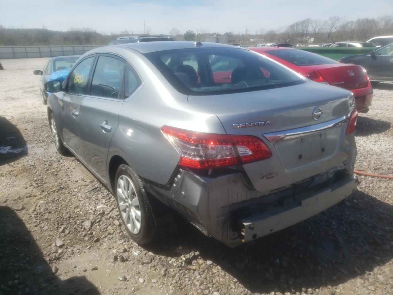 Photo 3 from auction – 2013 NISSAN SENTRA S with VIN 3N1AB7AP6DL613447