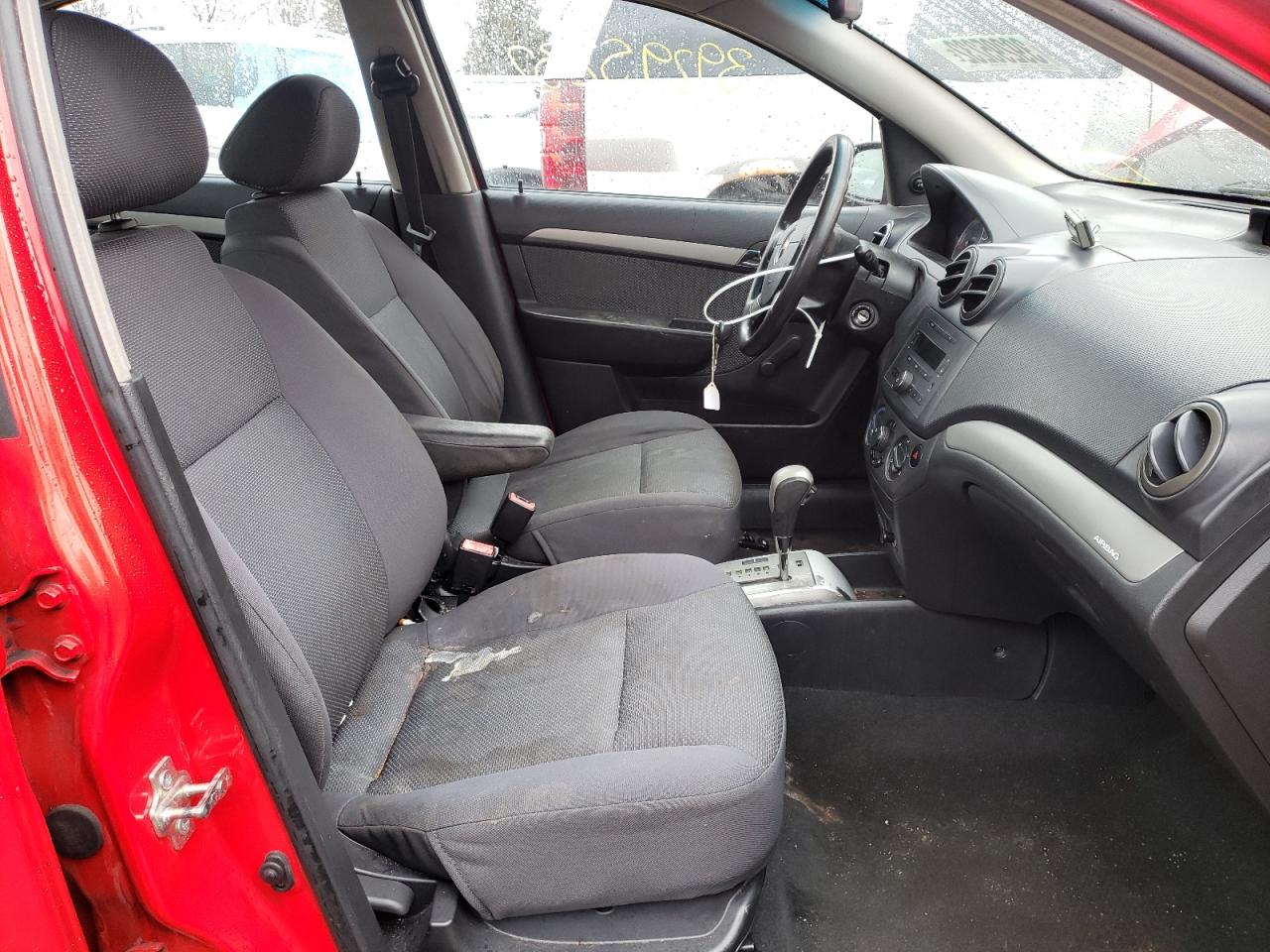 Photo 5 from auction – 2008 CHEVROLET AVEO BASE with VIN KL1TD56608B153401