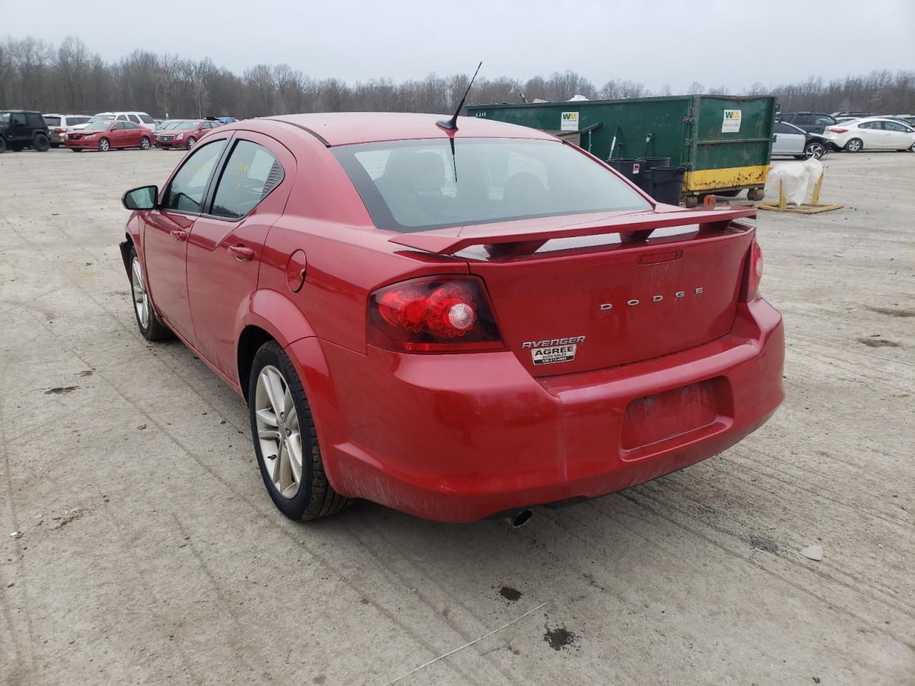 Photo 3 from auction – 2011 DODGE AVENGER MA with VIN 1B3BD1FG1BN510761