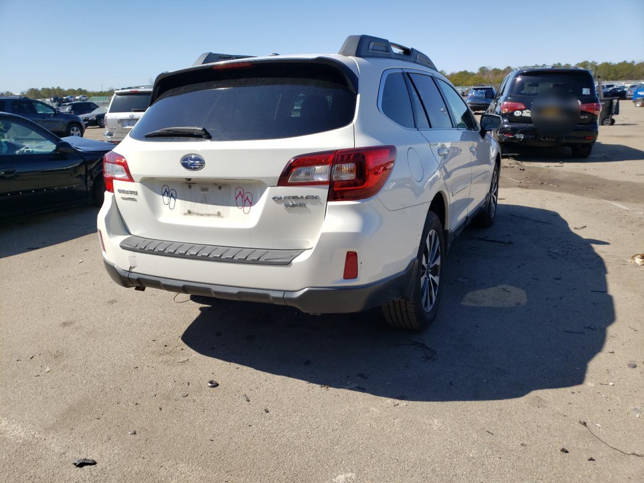 Photo 4 from auction – 2015 SUBARU OUTBACK 3. with VIN 4S4BSENC1F3291078