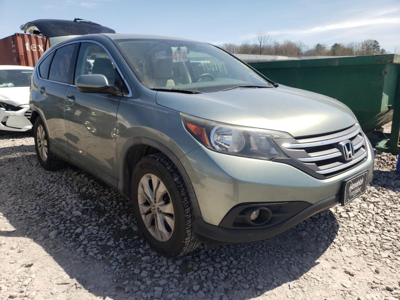 Photo 1 from auction – 2012 HONDA CR-V EX with VIN 5J6RM3H51CL010871