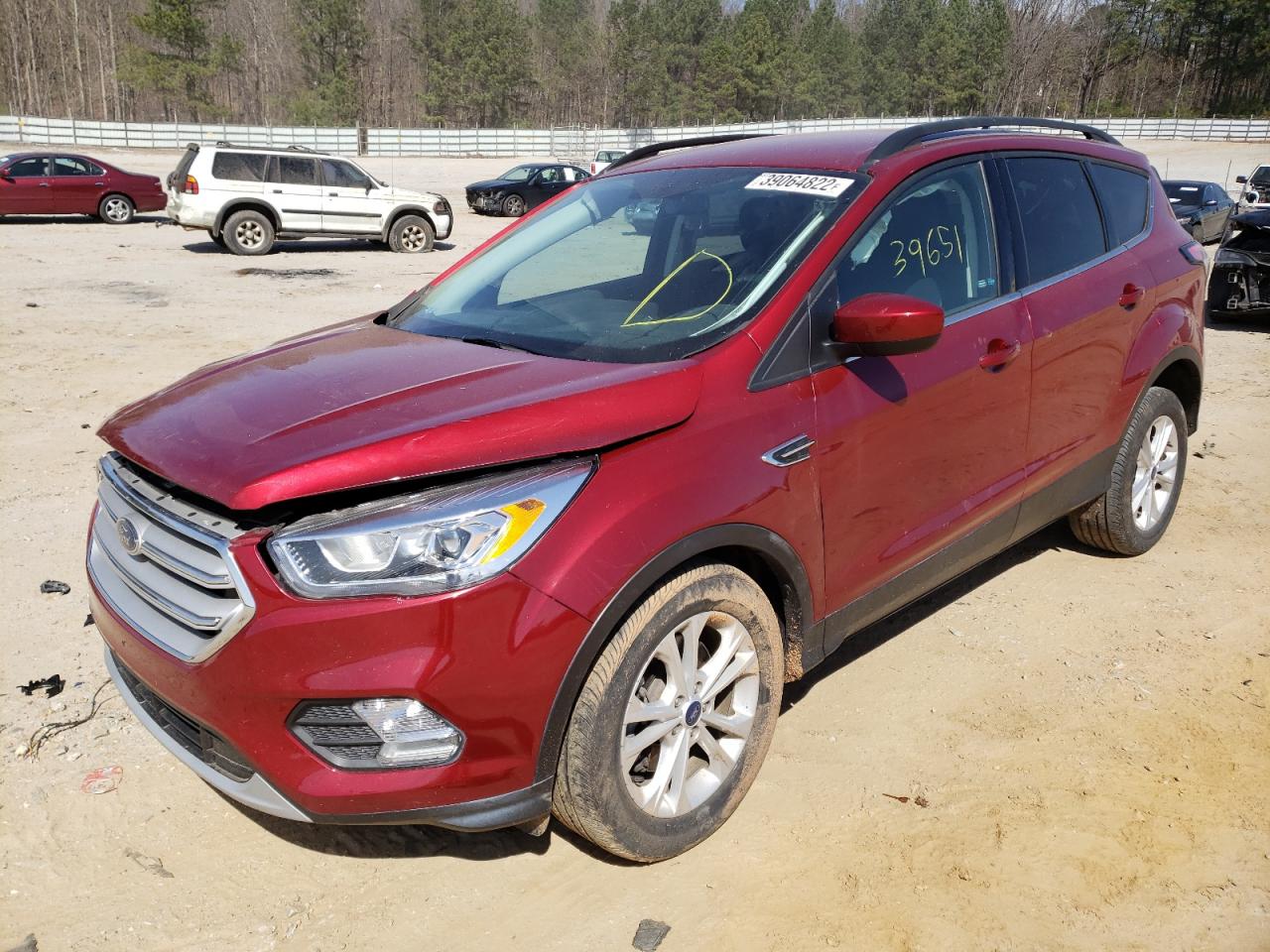 Photo 2 from auction – 2018 FORD ESCAPE SEL with VIN 1FMCU9HD9JUA03692