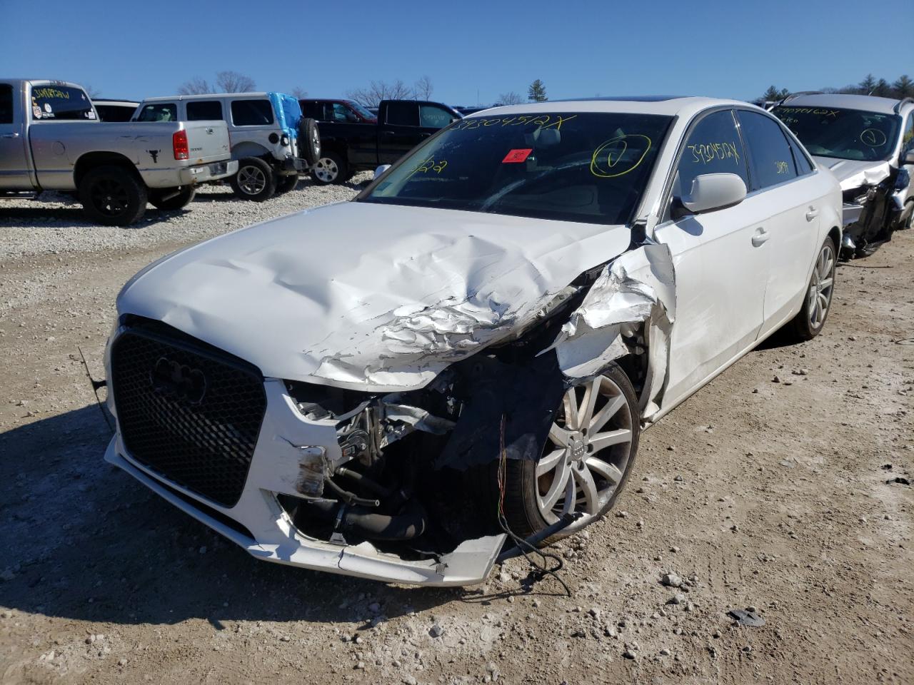 Photo 2 from auction – 2013 AUDI A4 PREMIUM with VIN WAUFFAFL4DA170438