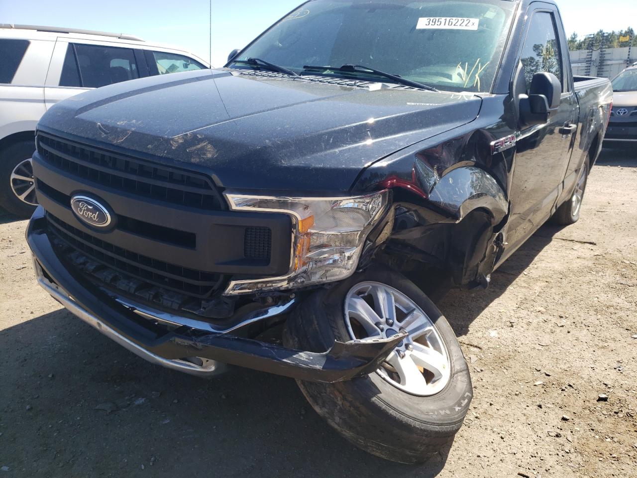 Photo 9 from auction – 2018 FORD F150 with VIN 1FTMF1CBXJFC22790