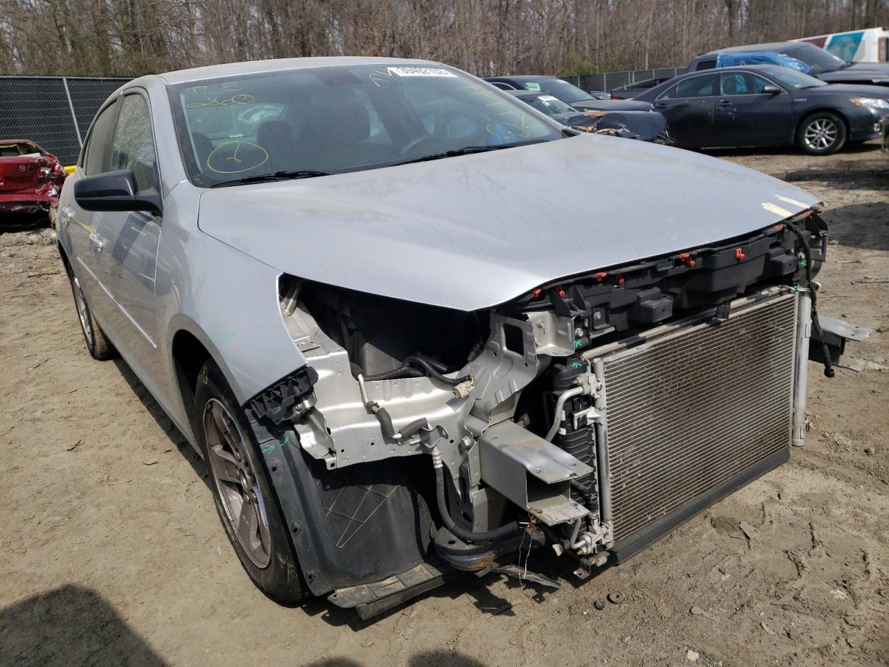 CHEVROLET MALIBU LS 2014 with VIN 1G11B5SL6EF129442 - Photo from auction