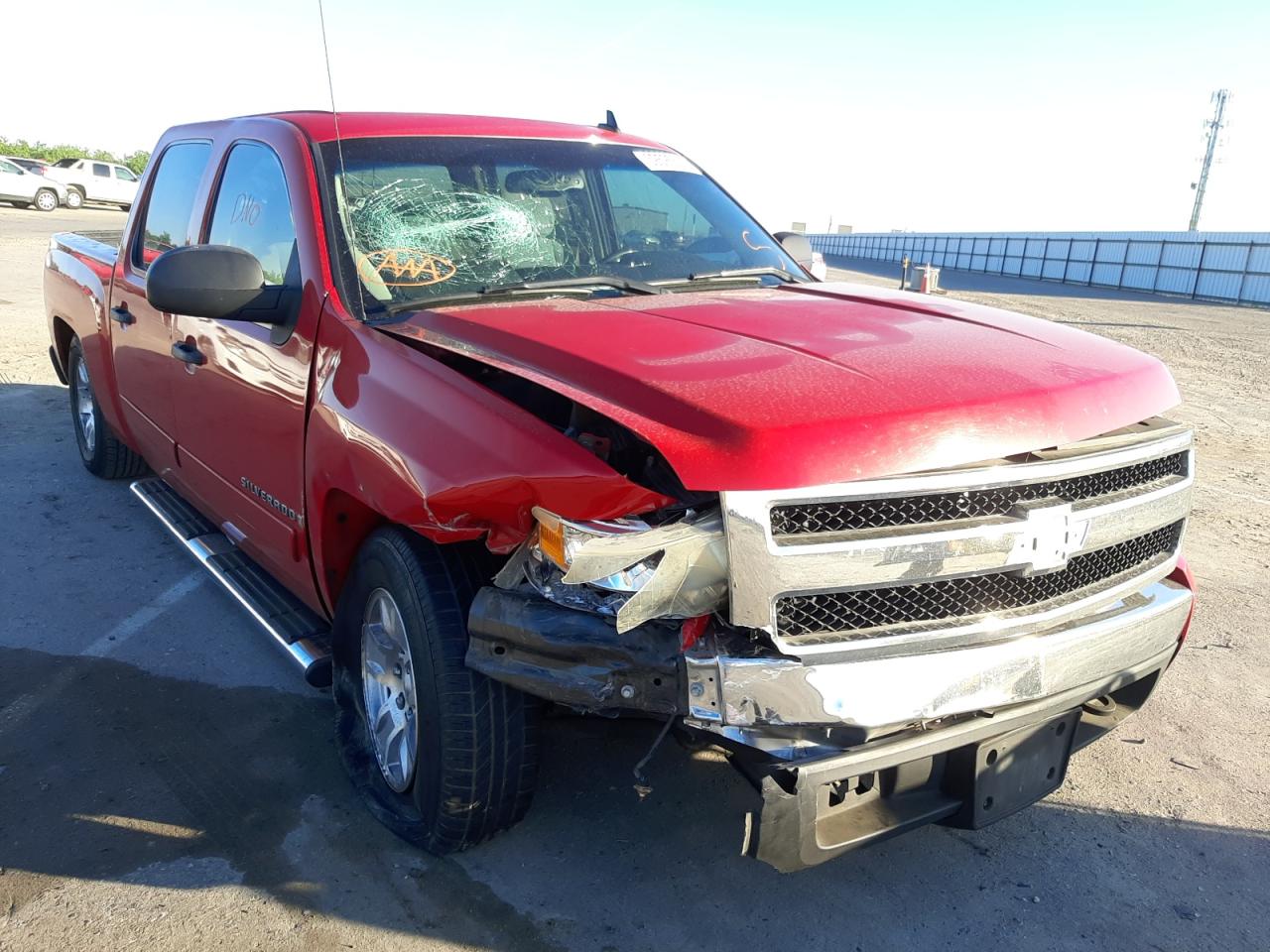 CHEVROLET SILVERADO 2007 with VIN 2GCEC13C871511298 - Photo from auction