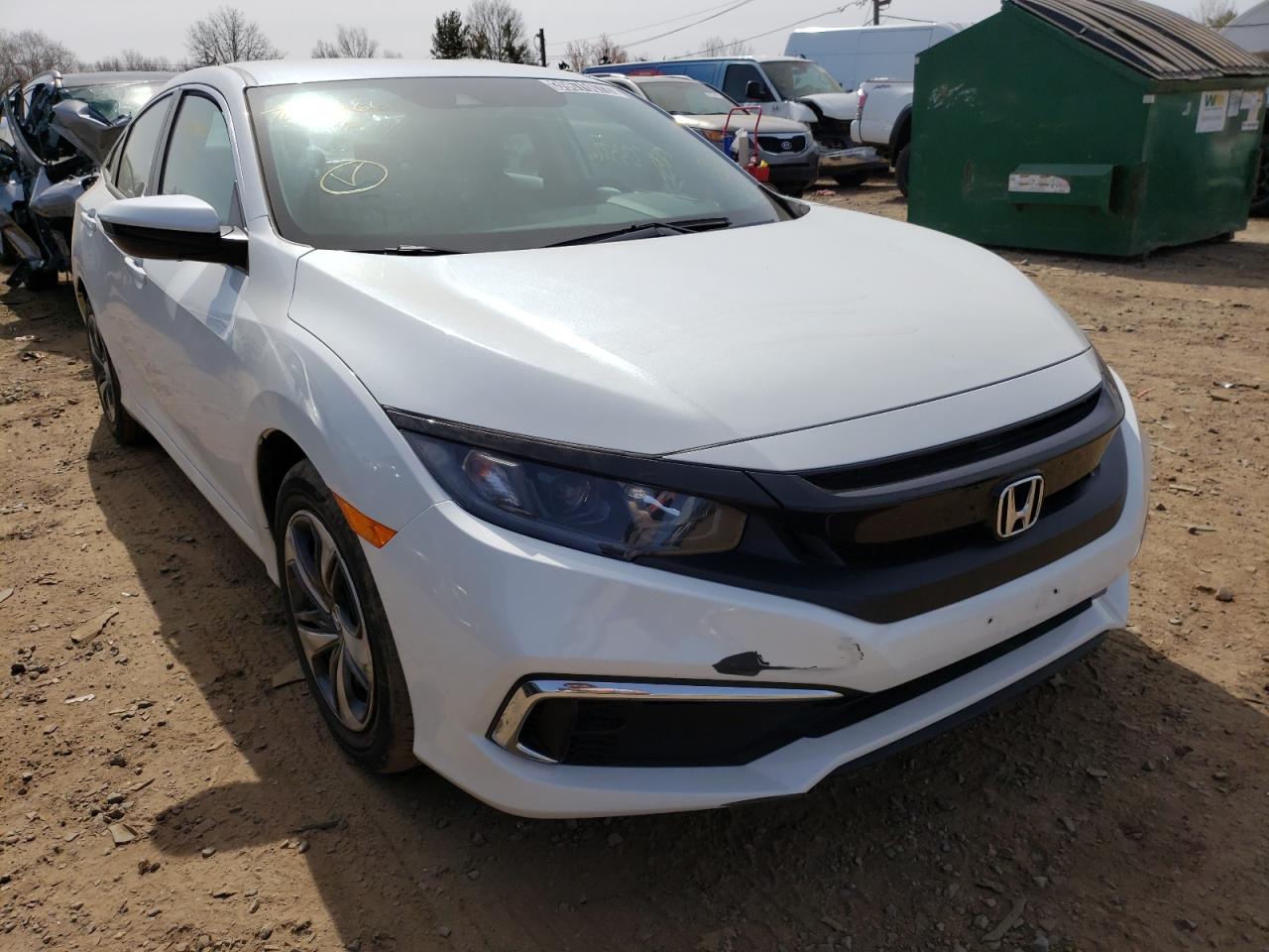 HONDA CIVIC LX 2021 with VIN 2HGFC2F68MH550025 - Photo from auction