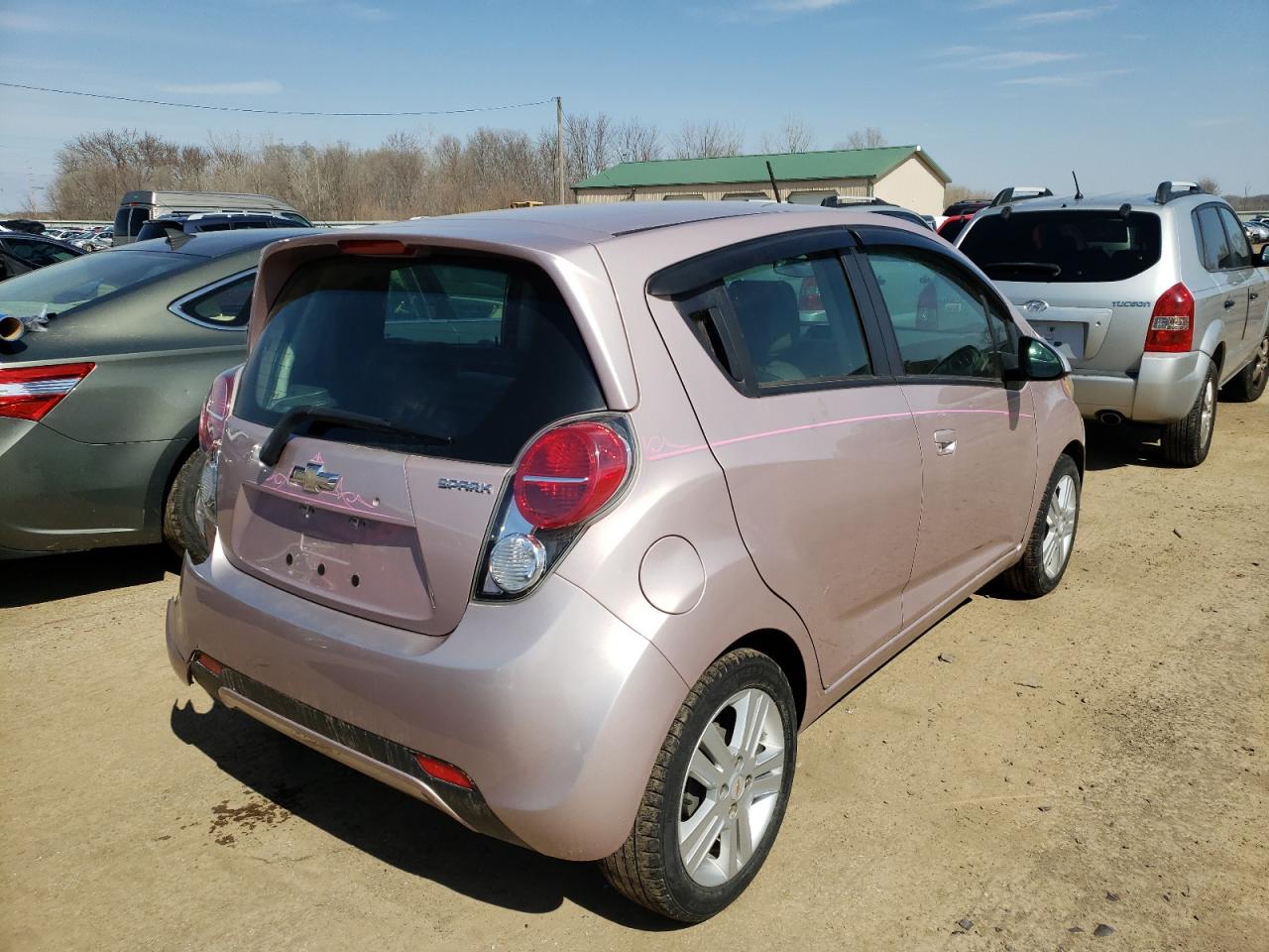 Photo 4 from auction – 2013 CHEVROLET SPARK 1LT with VIN KL8CD6S97DC539311