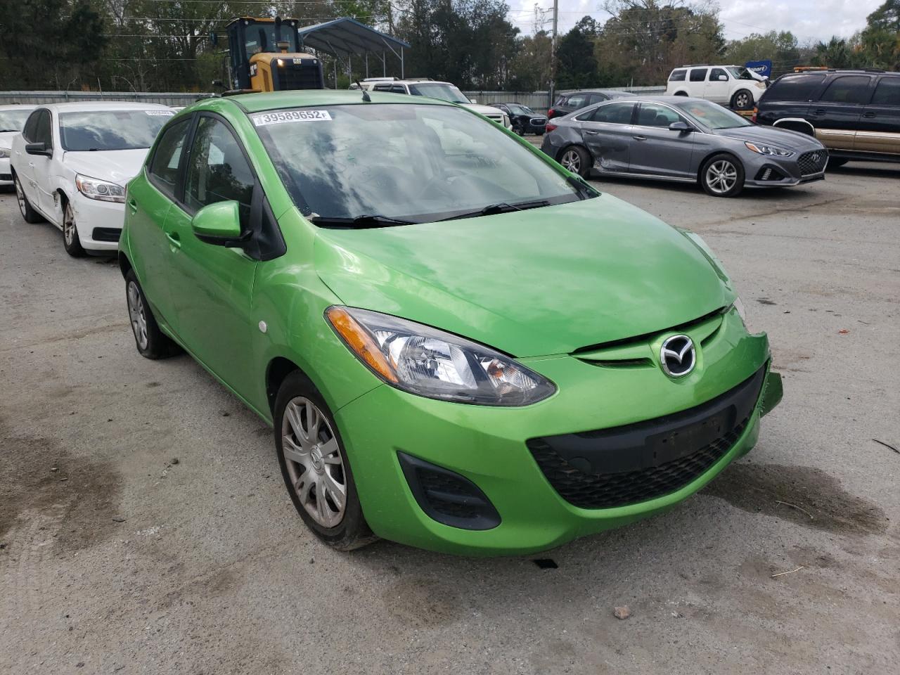 MAZDA MAZDA2 2012 with VIN JM1DE1KZ1C0148960 - Photo from auction