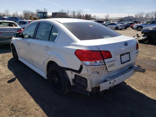 Photo 3 from auction – 2013 SUBARU LEGACY 2.5 with VIN 4S3BMBA69D3020750