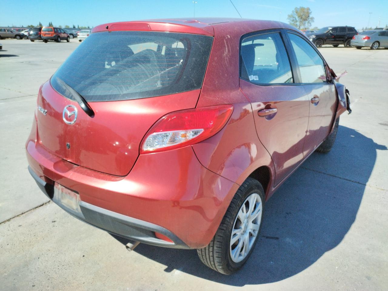Photo 4 from auction – 2014 MAZDA MAZDA2 SPO with VIN JM1DE1KY4E0187603