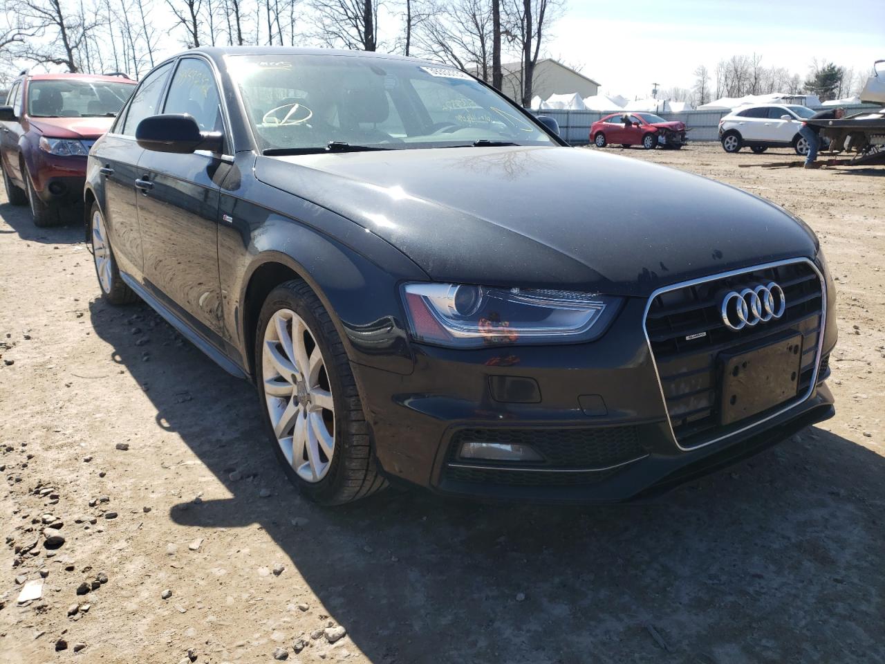 AUDI A4 PREMIUM 2014 with VIN WAUDFAFL0EN000224 - Photo from auction