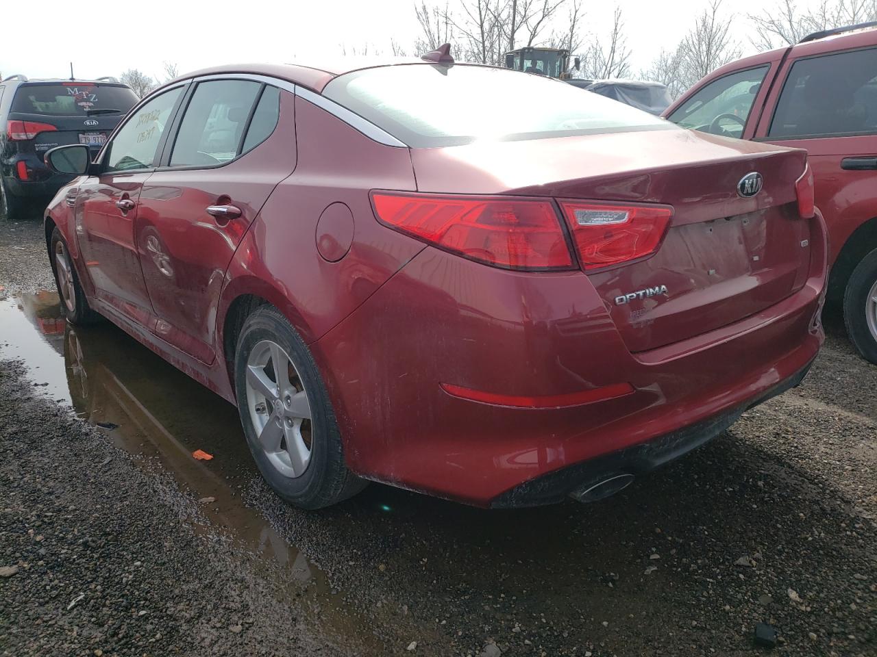 Photo 3 from auction – 2014 KIA OPTIMA LX with VIN 5XXGM4A72EG340116