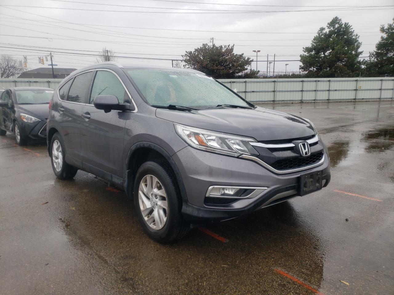 HONDA CR-V EXL 2016 with VIN 2HKRM4H75GH697389 - Photo from auction