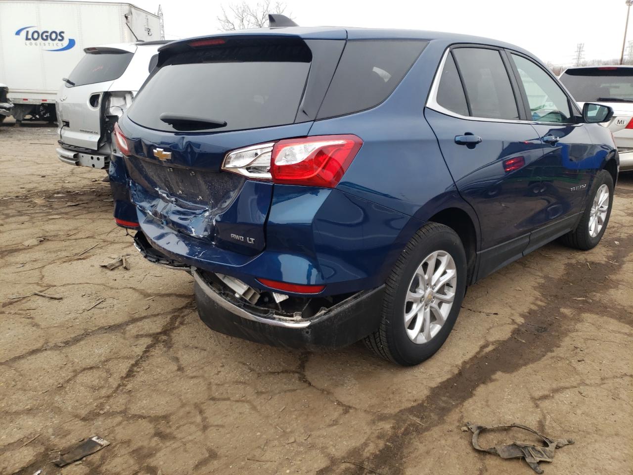 Photo 4 from auction – 2021 CHEVROLET EQUINOX LT with VIN 3GNAXUEV7ML337003